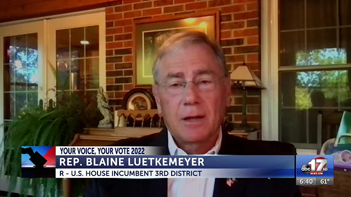 Interview with Republican Third Congressional District candidate Rep. Blaine Luetkemeyer