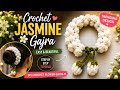 Crochet Gajra Tutorial | How to Crochet Jasmine Gajra| Crochet for Beginners