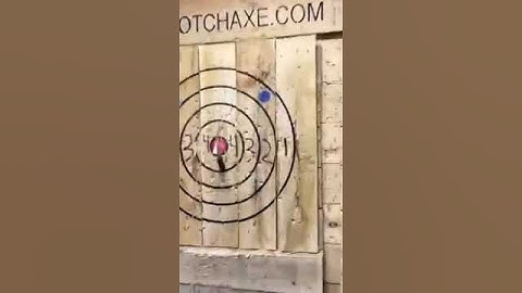 the greatest axe throw ever!