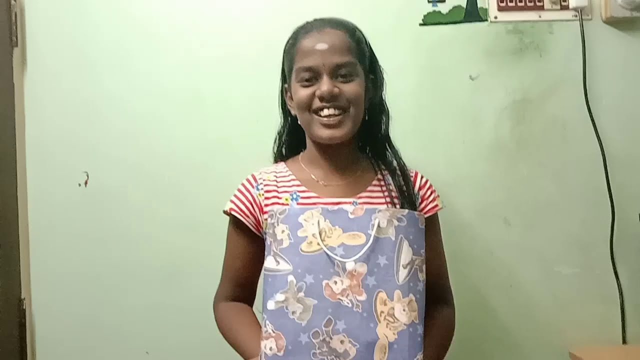 Avoid plastics/don't use plastic/how to make a paper bag in Tamil/paper bag/maha rishi