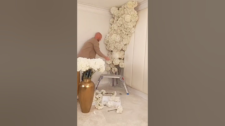DIY Home Decor🤍 Hydrangea Display