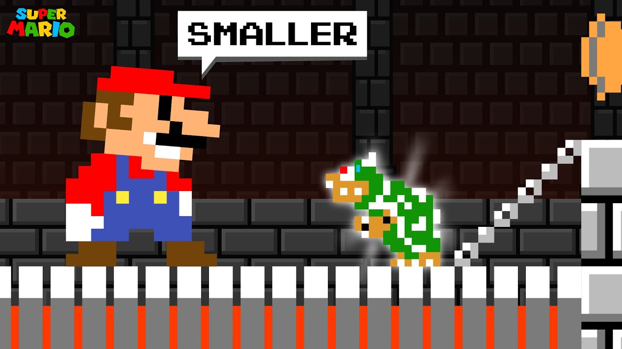 Super Mario Bros., but If Mario Says Anything, He Has It...