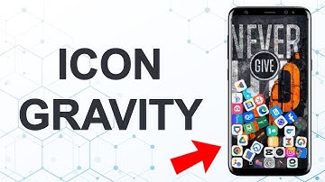 How to Make Your Icon Fall by Gravity on Android | Gravity Launcher App