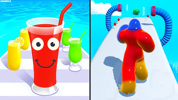 Juice Run vs Blob Runner 3D