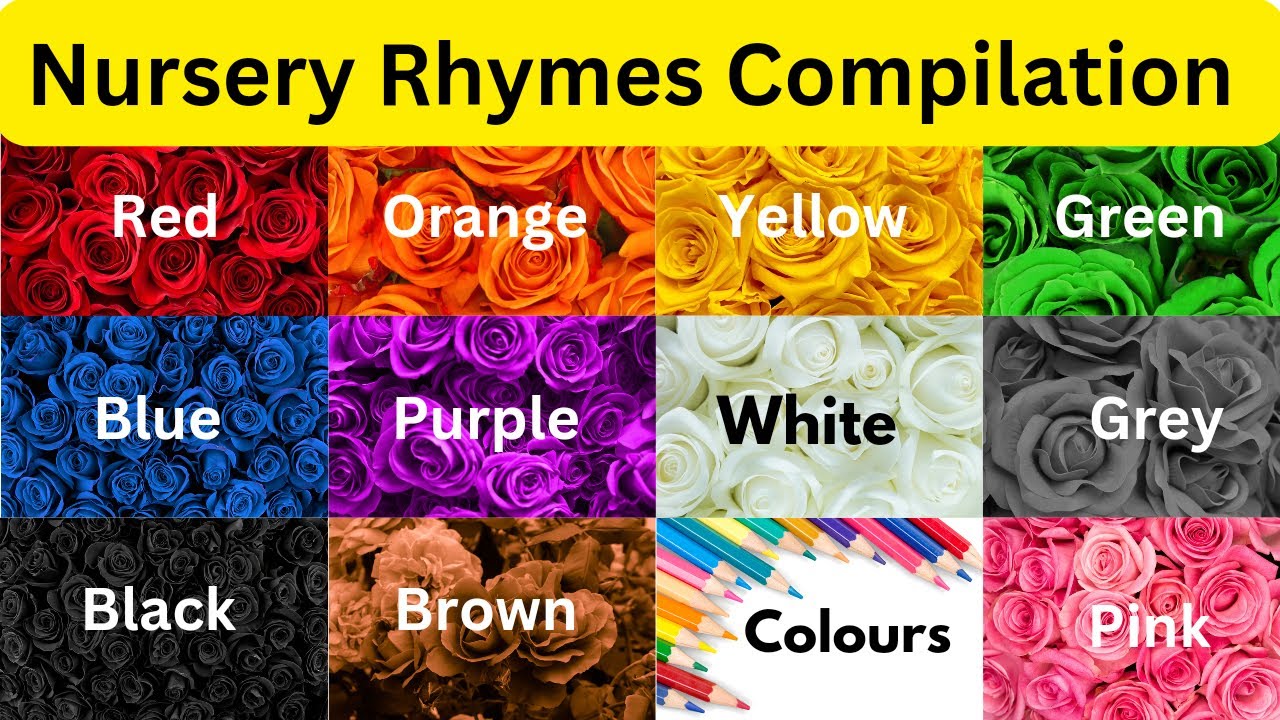 Color Song, Twinkle Twinkle Little Star plus more | Nursery Rhymes ...
