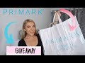 HUGE AUGUST PRIMARK HAUL & TRY ON. FASHION & HOME *NEW IN* GIVEAWAY!