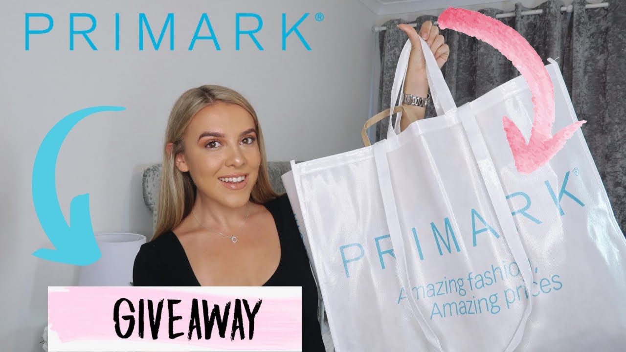 HUGE AUGUST PRIMARK HAUL & TRY ON. FASHION & HOME *NEW IN* GIVEAWAY!