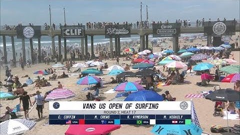 Vans US Open of Surfing: Round Two, Heat 17
