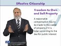 ETH100 Effective Citizenship Lecture No 11