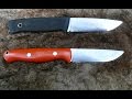 Fallkniven F1 and Gunny A2 side to side