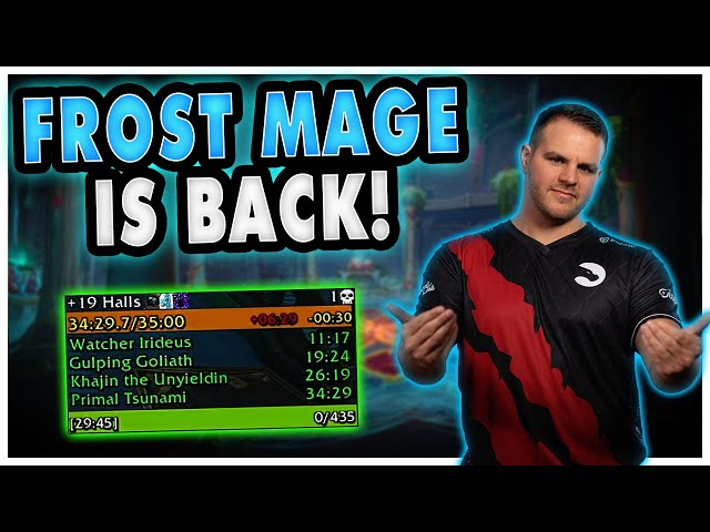 Pushing for R1! +19 Halls of Infusion | Echo Gingi Frost Mage PoV class=