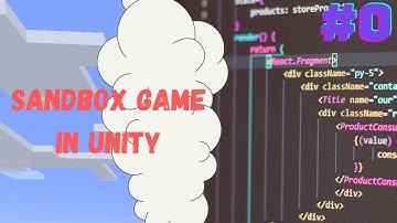 HOW I made a SANDBOX GAME in UNITY