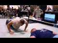 Serious push-up contest