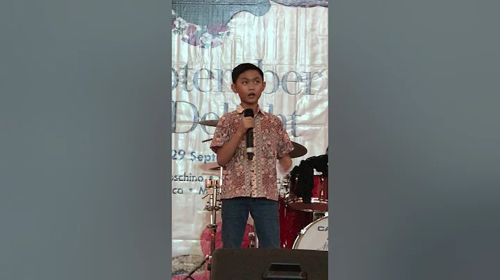 Keenan Cornelio Zalukhu Singing September 2019