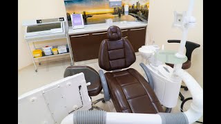 картинка: Монтаж стоматологической установки Anya AY-A 3600 (часть 1- Установка основных частей)
