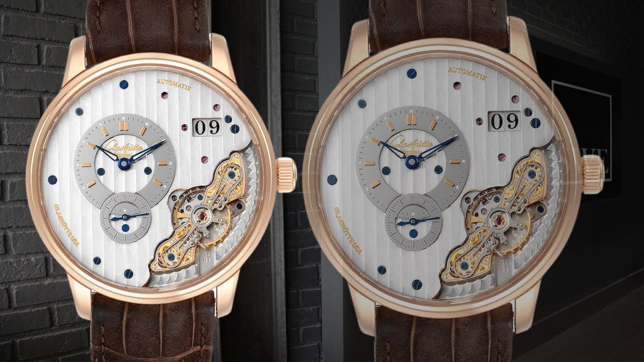 Glashutte Original PanoMaticInverse Rose Gold Mens Watch 1-91-02-01-05-30 | SwissWatchExpo