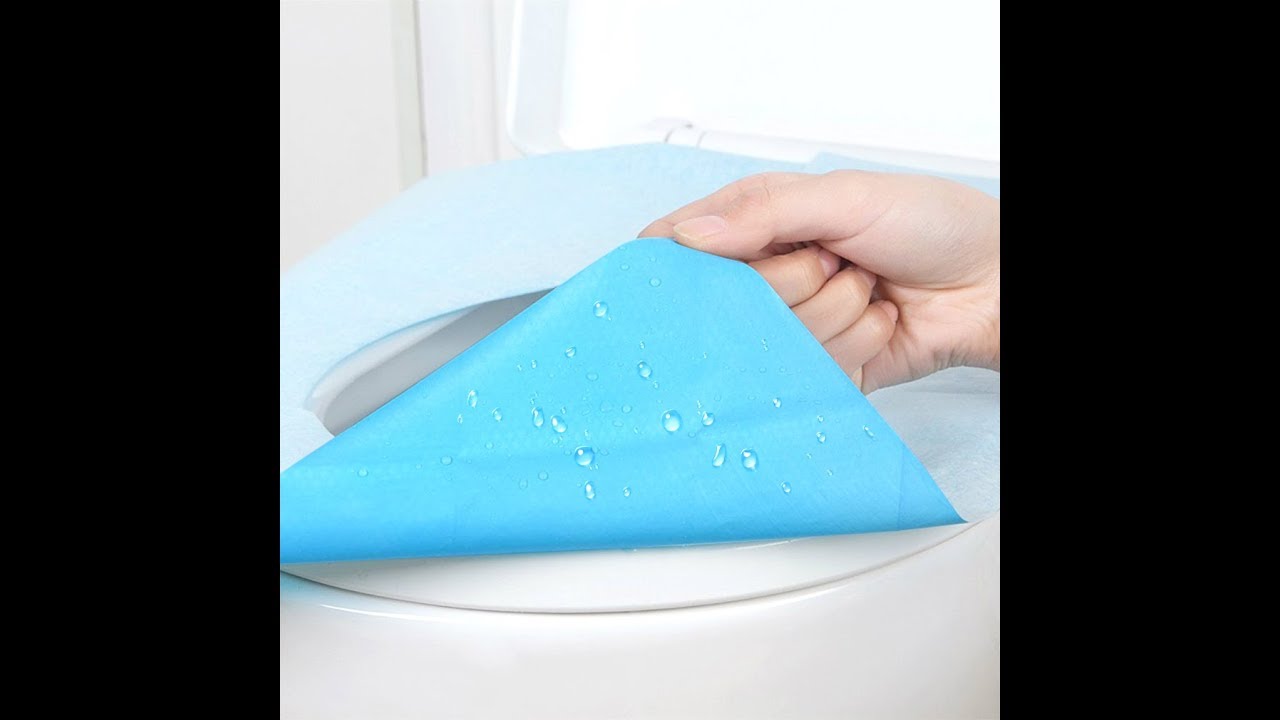Travel Securely with Disposable Toilet Seat Covers 30 covers YouTube