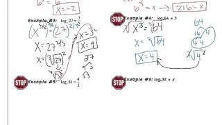 8.4: Solving Logarithmic Functions (day 5)