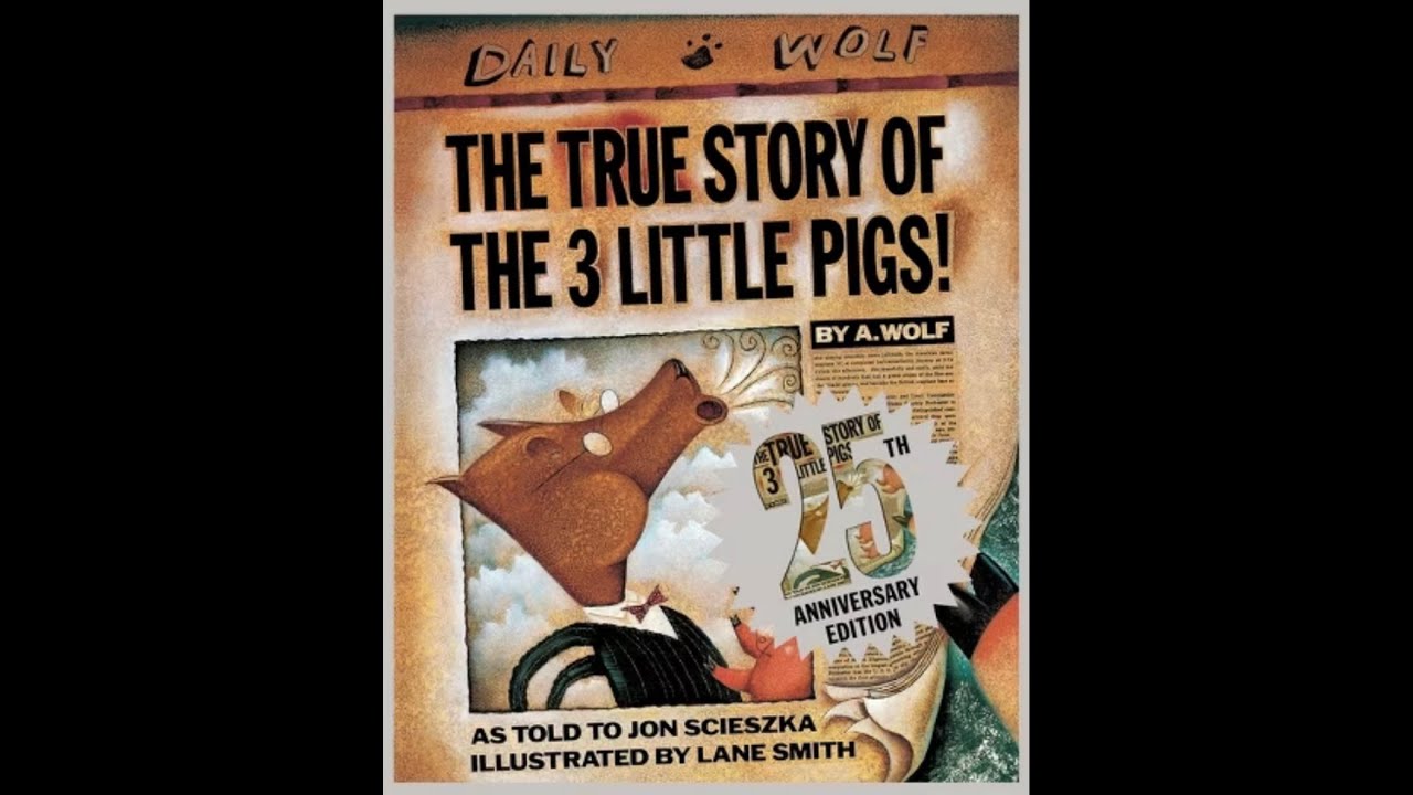 The True Story of the 3 Little Pigs! (Read Aloud / Read Along Story ...