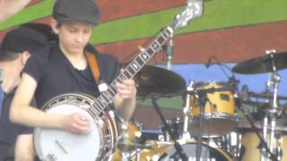 Sleepy Man Banjo Boys at New Orleans Jazz Fest 2014 05-01-2014 #3 chords