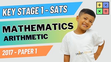 KS1 SATS | Maths | 2017 Arithmetic | Paper 1 | Smart Tutors