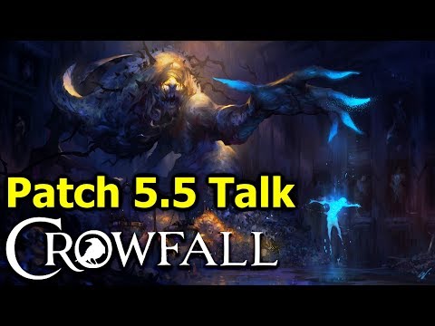 Crowfall Patch 5.5 Dev Q&A - Crypt and Vessels Online, Energy Based Knight, Death Loop, EK Vendors