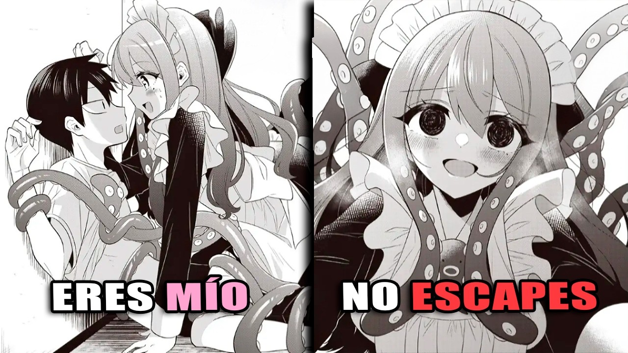 LIBERÓ a una MAID PULPO de 300 AÑOS y AHORA NO LO DEJA ESCAPAR 😱 | Maki-chan Manga
