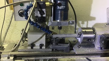 CNC Rotary Axis - Fluted Columns
