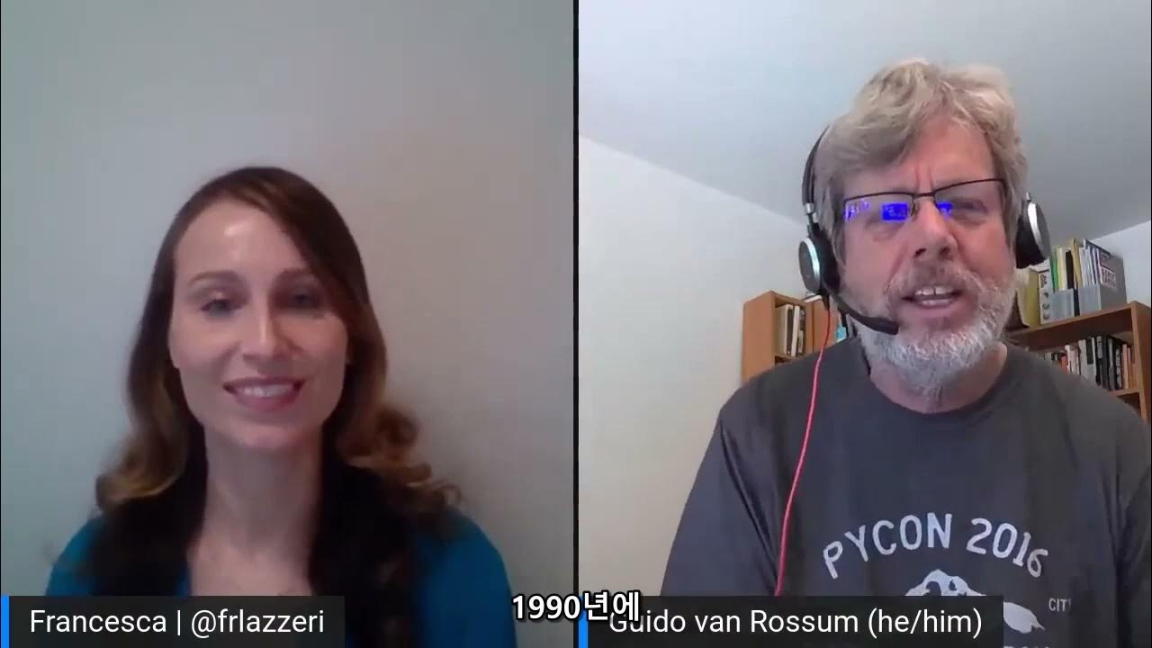 Python 창시자, Guido Van Rossum과의 Q&A (한글 자막) | Reactor - YouTube