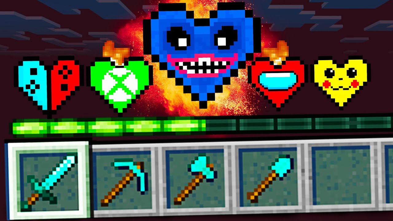 Øhh, er det HUGGY WUGGY i Minecraft..?! 😱