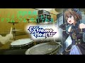 【Extreme Hearts OP/ドラム フル 叩いてみた】岡咲美保「インフィニット(Infinite)」(歌詞付)【drum full cover】