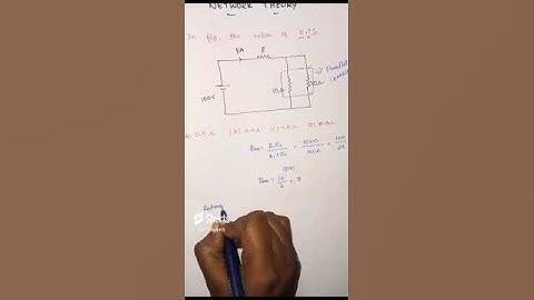 Electric circuits | Network theory | EEE | MCQ - Solved