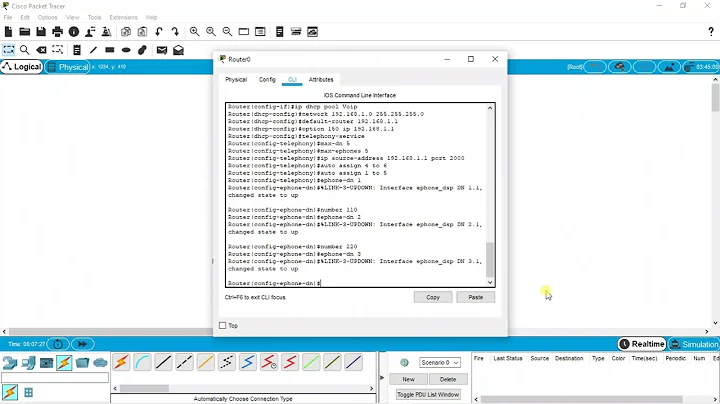 VoIP Configuration Using CISCO Packet Tracer