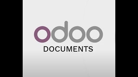 Odoo Documents || The age of paper is over!