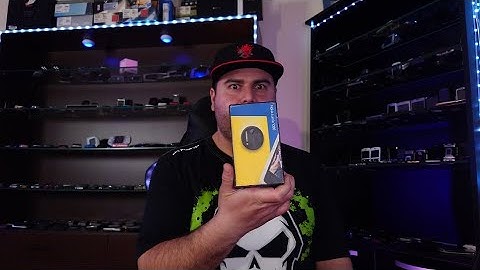 Nokia Lumia 1020 PureView  unboxing
