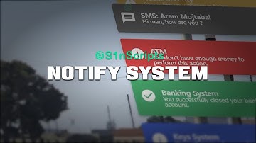 FiveM Script Showcase - The NEW Notify System