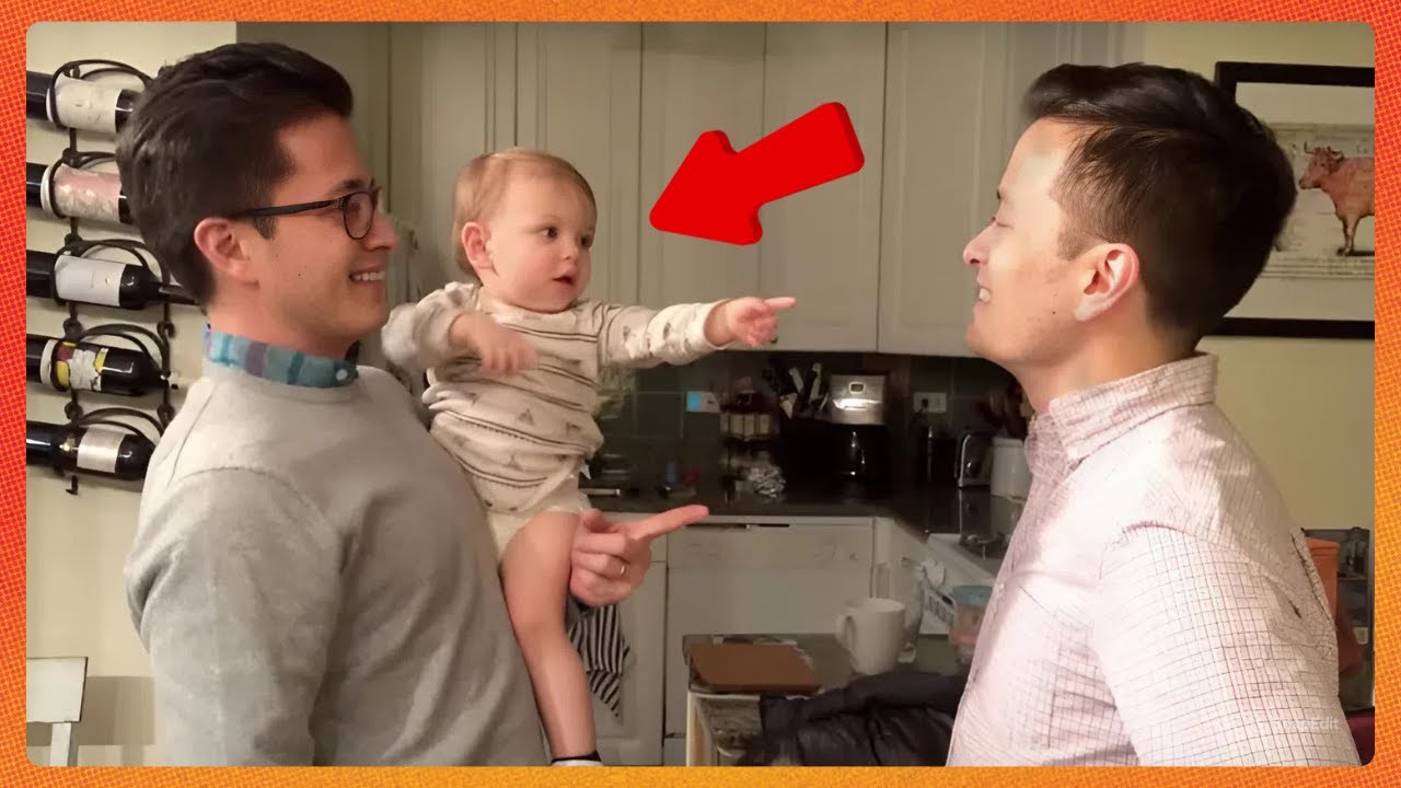 Baby Can’t Tell the Difference Between Dad and Twin 🤣