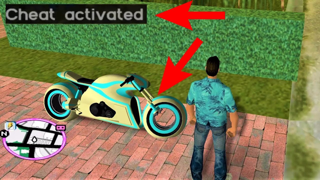 Secret Bike Cheats in GTA Vice City ! (Hidden Place, Easter Egg & Facts) 