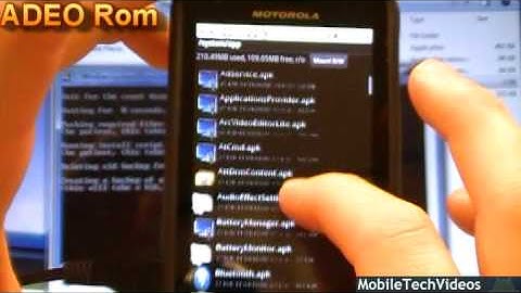 Motorola ATRIX 4G (ADEO Rom) ***World