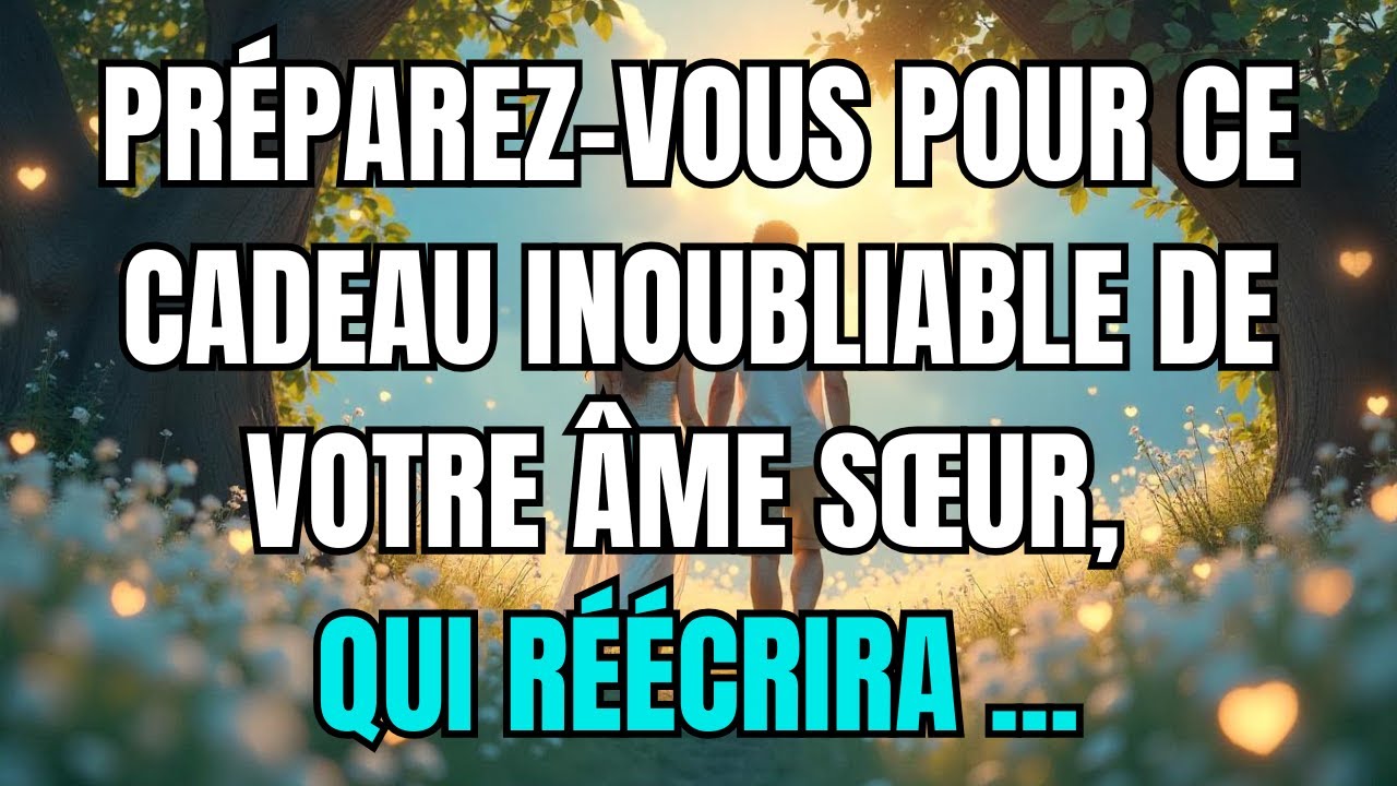 Les anges disent que Préparez-vous pour ce cadeau inoubliable de votre âme sœur, qui réécrira