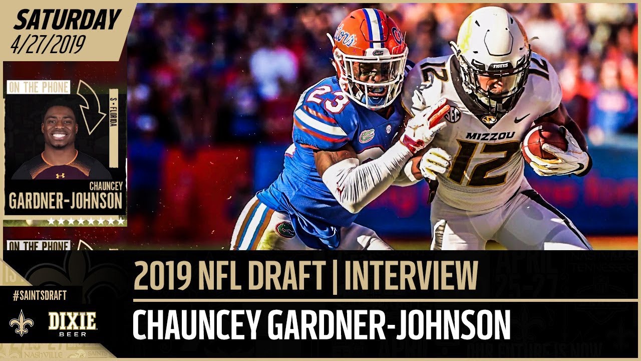 CJ Gardner-Johnson 1st Interview as a Saint