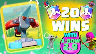 20 Wins in the NoTilt Challenge with 2.9 Xbow