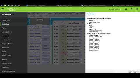 Infinite Campus: Posting Cumulative Semester Grades WITHOUT A Semester Exam