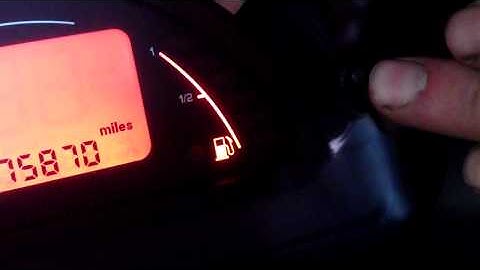 How to reset service light / indicator on a 2006 Citroen C2 1.4HDi