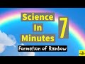 Formation of Rainbow| Science in 7 minutes