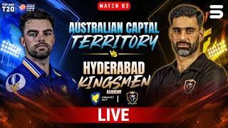 LIVE | ACT Comets vs Hyderabad Kingsmen | Match 02 | TIO Stadium | Top End T20 Series 2026 | ZP1T