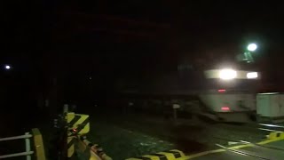 53レ JR貨物 EF210-148号機牽引高速貨物列車 東海道本線 横井踏切 静岡駅～安倍川駅間高速通過