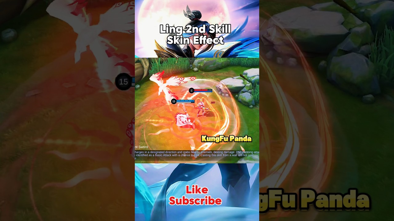 Ling 2nd Skill Skin Effect 