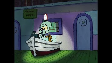Squidward Gets a Spooky Phone Call for 10 Hours