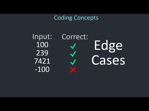 Edge Cases - Coding Concepts